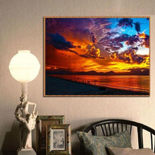 Charger l'image dans la galerie, Lumière de coucher du soleil - peinture complète de diamant - 30x40cm