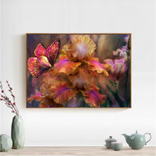 Charger l'image dans la galerie, Fleur - peinture en diamant complet - 30x40cm