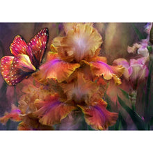 Charger l'image dans la galerie, Fleur - peinture en diamant complet - 30x40cm