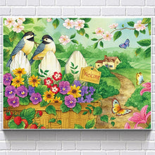 Charger l'image dans la galerie, Oiseau - peinture en diamant complet - 40x30cm