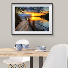 Charger l'image dans la galerie, Paysage - diamant rond complet - 40x30cm