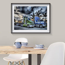 Charger l'image dans la galerie, Voiture - diamant rond complet - 40x30cm