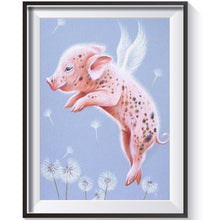 Charger l'image dans la galerie, Porc - peinture en diamant complet - 40x30cm