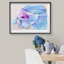 Charger l'image dans la galerie, Poissons - peinture en diamant complet - 40x30cm