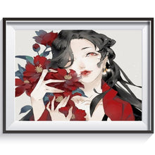 Charger l'image dans la galerie, Beauté - diamant rond complet - 40x30cm