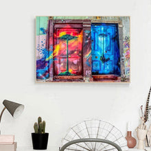 Charger l'image dans la galerie, Porte - diamant rond complet - 40x50cm