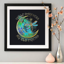 Charger l'image dans la galerie, Libellule - diamant rond complet - 40x30cm