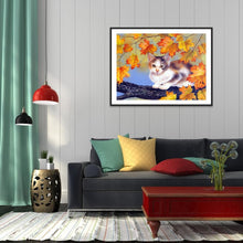 Charger l'image dans la galerie, Chat - diamant rond complet - 40x30cm