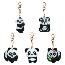 Charger l'image dans la galerie, 5pièces Panda DIY Porte-clés