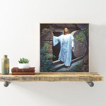 Charger l'image dans la galerie, Jésus - diamant rond complet - 30x30cm