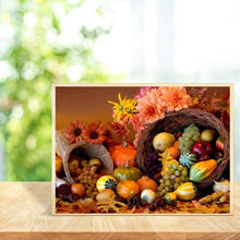 Charger l'image dans la galerie, Nourriture - diamant rond complet - 30x40cm