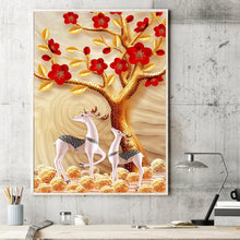 Charger l'image dans la galerie, Élan - diamant rond complet - 30x40cm