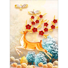 Charger l'image dans la galerie, Élan - diamant rond complet - 30x40cm