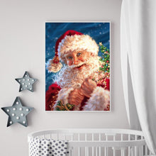 Charger l'image dans la galerie, Père Noël - diamant rond complet - 30x40cm