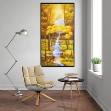 Charger l'image dans la galerie, Paysage d’automne - diamant rond complet - 55x100cm