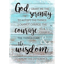 Charger l'image dans la galerie, Lettre - diamant rond complet - 40x30cm