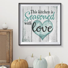 Charger l'image dans la galerie, Lettre - diamant rond complet - 30x30cm