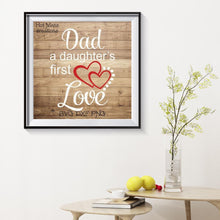 Charger l'image dans la galerie, Chambre à coucher lettre - diamant rond complet - 30x30cm