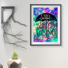 Charger l'image dans la galerie, Lettre - diamant rond complet - 40x30cm