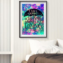 Charger l'image dans la galerie, Lettre - diamant rond complet - 40x30cm