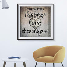 Charger l'image dans la galerie, Lettre - diamant rond complet - 30x30cm