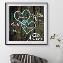 Charger l'image dans la galerie, Lettre - diamant rond complet - 30x30cm