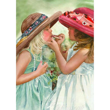 Charger l'image dans la galerie, Fille - diamant rond complet - 40x30cm