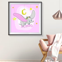 Charger l'image dans la galerie, Dumbo - diamant rond complet - 30x30cm