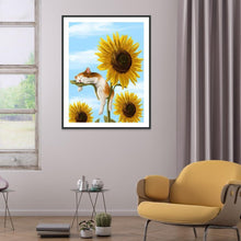 Charger l'image dans la galerie, Tournesol - diamant rond complet - 30x40cm