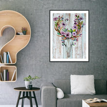 Charger l'image dans la galerie, Antler - diamant rond complet - 30x40cm