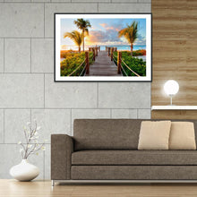 Charger l'image dans la galerie, Paysage - diamant rond complet - 30x40cm