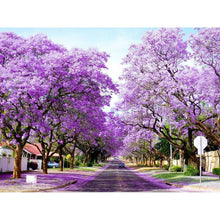 Charger l'image dans la galerie, Bauhinia - diamant rond complet - 30x40cm