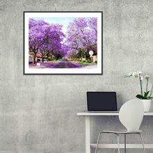 Charger l'image dans la galerie, Bauhinia - diamant rond complet - 30x40cm