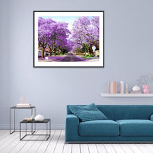 Charger l'image dans la galerie, Bauhinia - diamant rond complet - 30x40cm