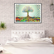 Charger l'image dans la galerie, Coloré - diamant rond complet - 30x40cm