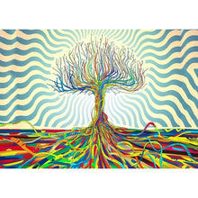 Charger l'image dans la galerie, Coloré - diamant rond complet - 30x40cm