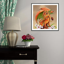 Charger l'image dans la galerie, Dragon - diamant rond complet - 30x30cm