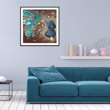 Charger l'image dans la galerie, Éléphant - diamant rond complet - 30x30cm