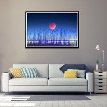 Charger l'image dans la galerie, Coucher du soleil - diamant rond complet - 30x40cm