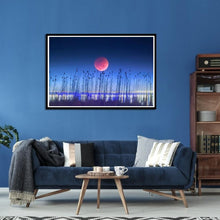 Charger l'image dans la galerie, Coucher du soleil - diamant rond complet - 30x40cm