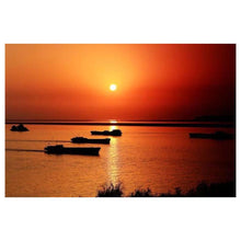 Charger l'image dans la galerie, Coucher du soleil - diamant rond complet - 30x40cm
