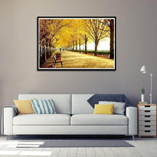 Charger l'image dans la galerie, Automne - diamant rond complet - 30x40cm