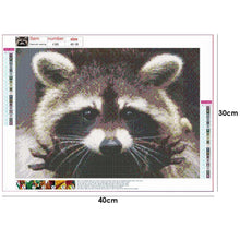 Charger l'image dans la galerie, Portraits d’animaux - peinture en diamant complet - 40x30cm