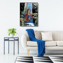 Charger l'image dans la galerie, Automne Notre dame - diamant rond complet - 30x40cm