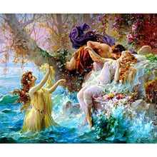 Charger l'image dans la galerie, Fée - diamant rond complet - 40x30cm