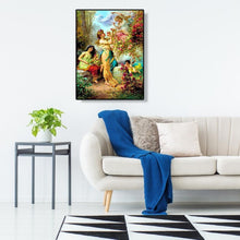 Charger l'image dans la galerie, Jardin de beauté - diamant rond complet - 30x40cm