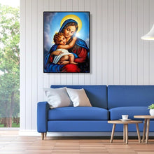 Charger l'image dans la galerie, Religieux - diamant rond complet - 30x40cm