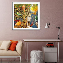 Charger l'image dans la galerie, Homme d’arbre - diamant rond complet - 30x30cm