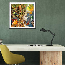 Charger l'image dans la galerie, Homme d’arbre - diamant rond complet - 30x30cm