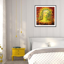 Charger l'image dans la galerie, Visage - diamant rond complet - 30x30cm